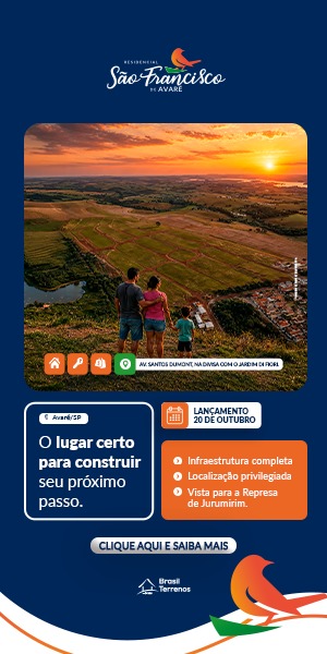 Residencial São Francisco de Avaré — lançamento 20 de outubro. Clique e saiba mais.