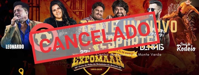 Comissão organizadora cancela a Expomaar e a Festa do Peão de Arandu