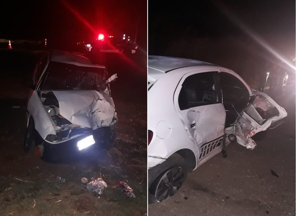 Acidente na SP-255 em Taquarituba deixa uma pessoa morta e oito feridas