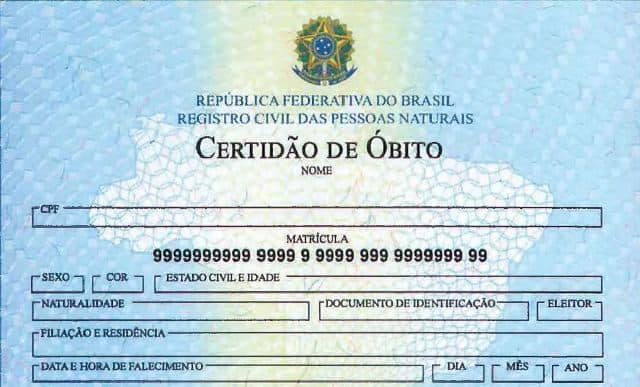 Óbitos em Cartórios apontam 2020 como o ano mais mortal da história do Brasil