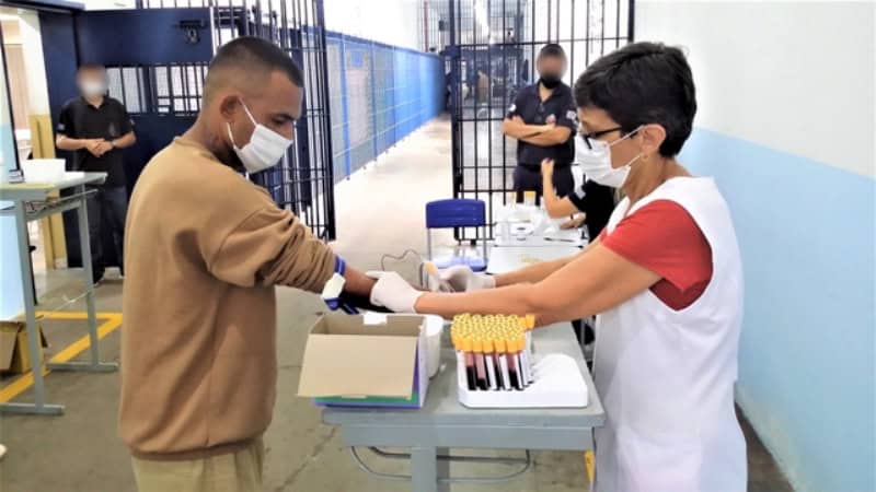 Penitenciária II de Avaré realiza testagem em massa de Covid-19