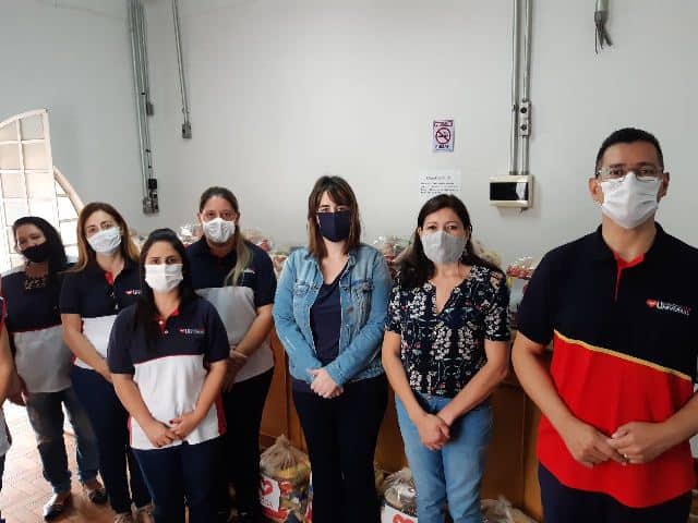 UniSocial entregou 300 kg alimentos para o Fundo Social de Solidariedade de Avaré