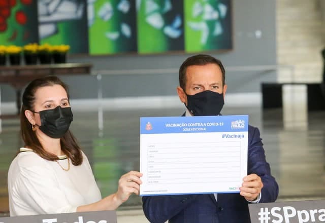 Governo de SP inicia 3ª dose para idosos no dia 6 de setembro