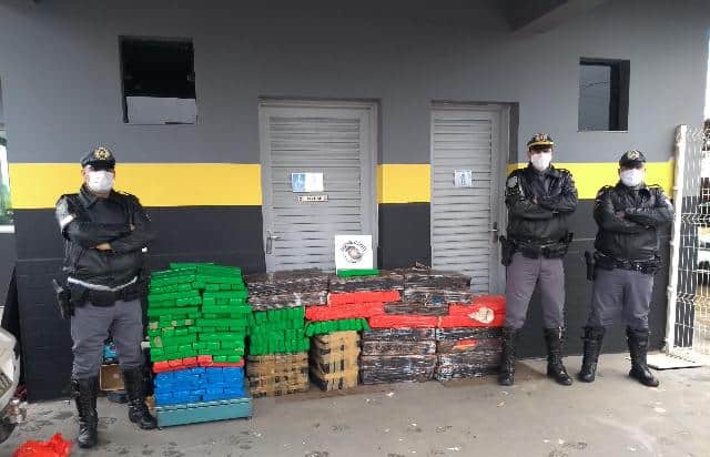 TOR prende rapaz de 21 anos transportando quase meia tonelada de maconha