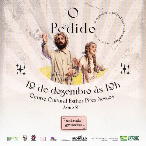 Grupo de Botucatu apresenta peça gratuita no dia 19 no Centro Cultural