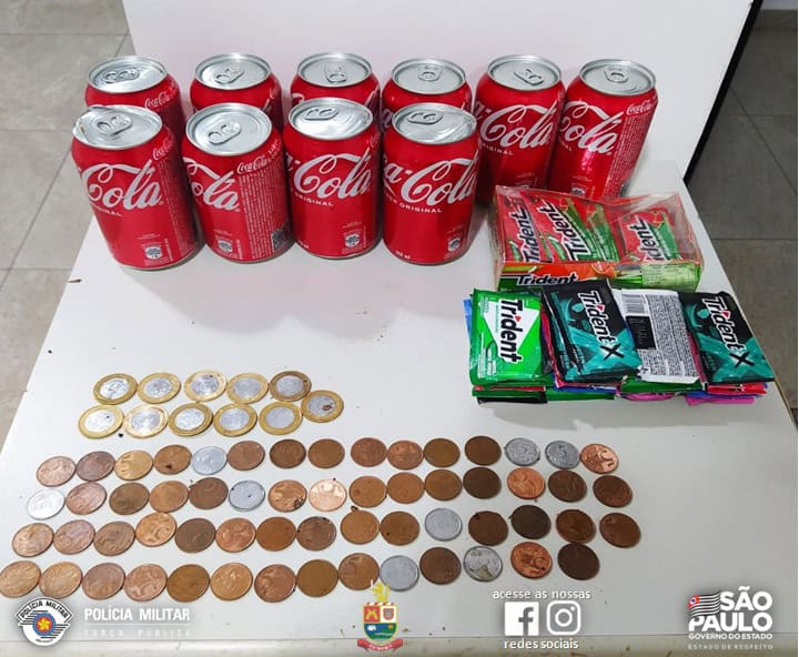 Polícia Militar prende dois indivíduos por furto em pastelaria