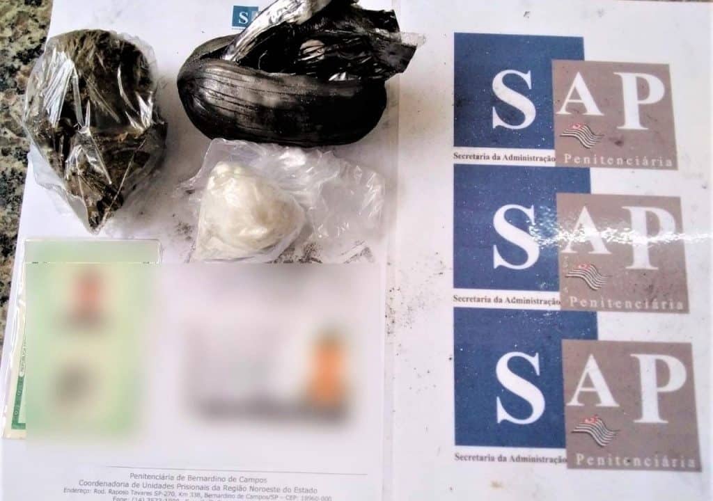 Mulher tenta entrar com drogas em presídio de Bernardino de Campos