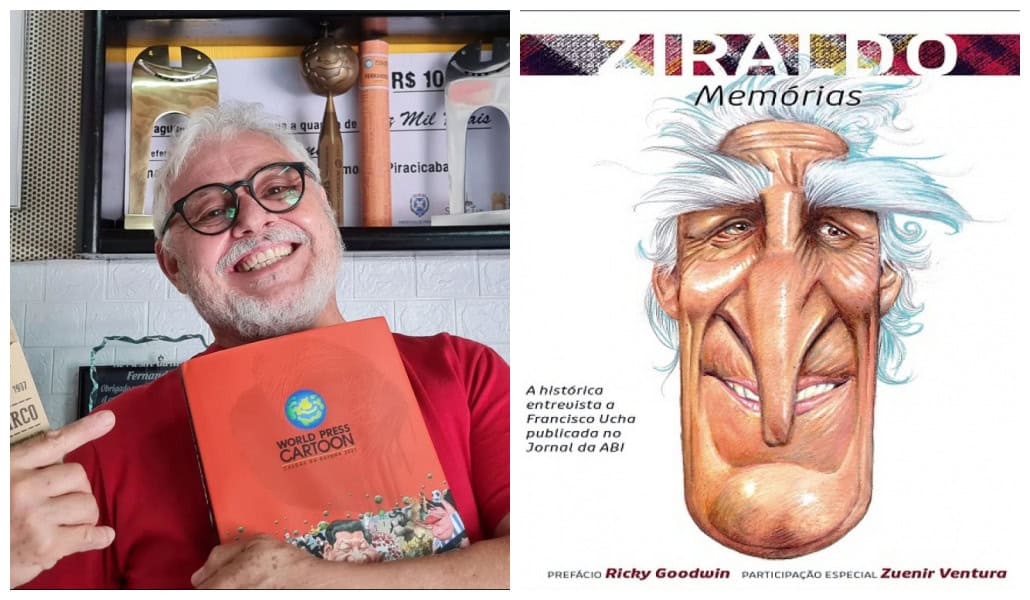 Avareense Fernandes ilustra capa do livro sobre o cartunista Ziraldo