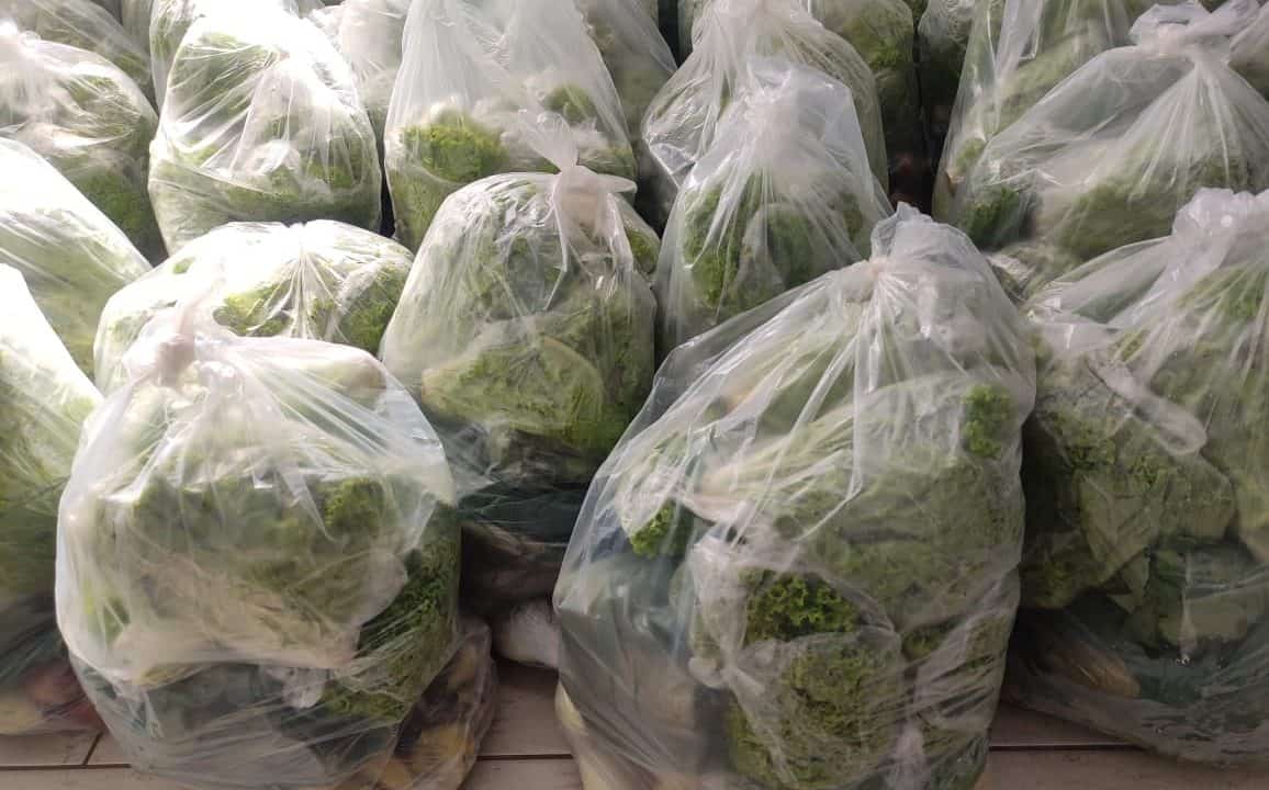 CRAS distribui cestas verdes para população vulnerável