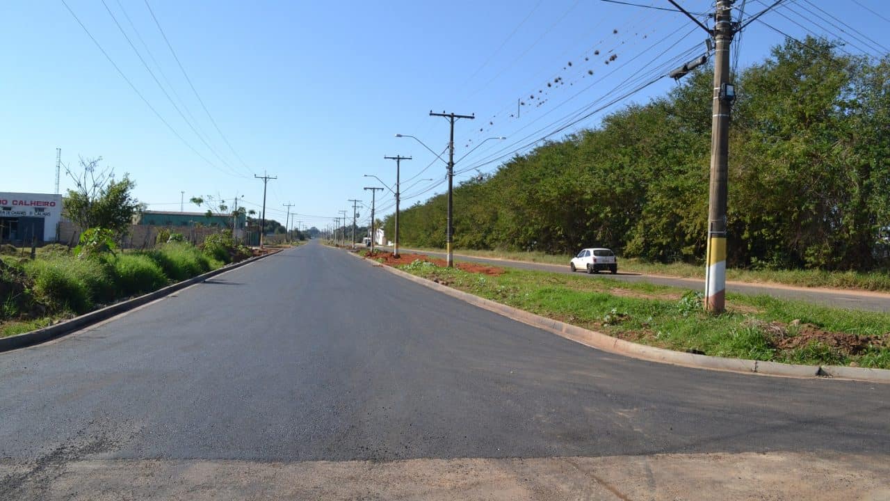 Prefeitura informa que concluiu a pavimentação da Donguinha Mercadante