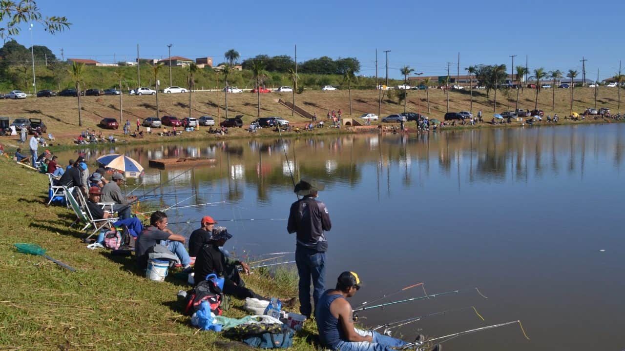 Lago Bertha Bannwart recebe evento de pesca neste final de semana