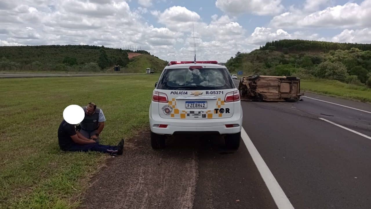 Policiais Rodoviários do TOR evitam suicídio na Rodovia Castello Branco