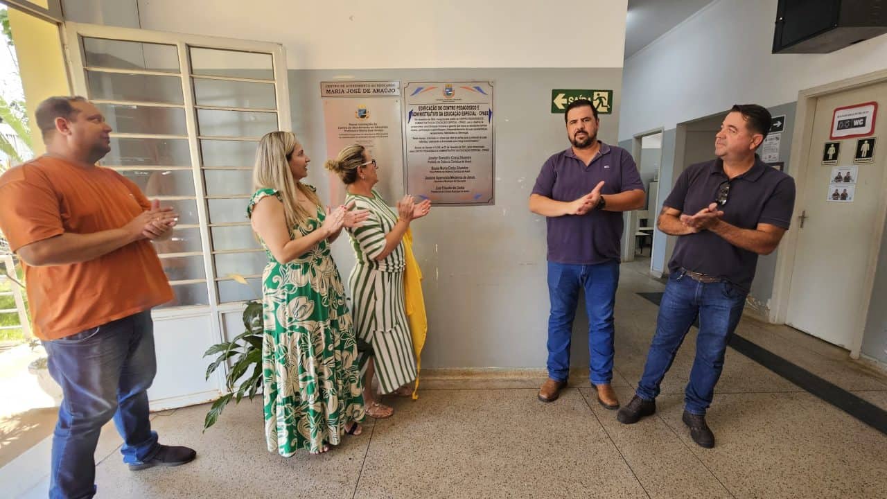 Centro de Educação Especial é simbolicamente inaugurado