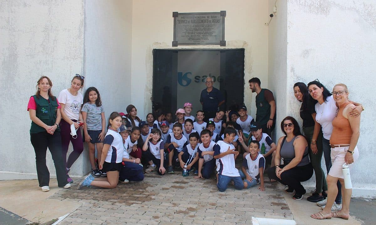 Estância Turística de Avaré celebra Dia Mundial da Água com ação educativa