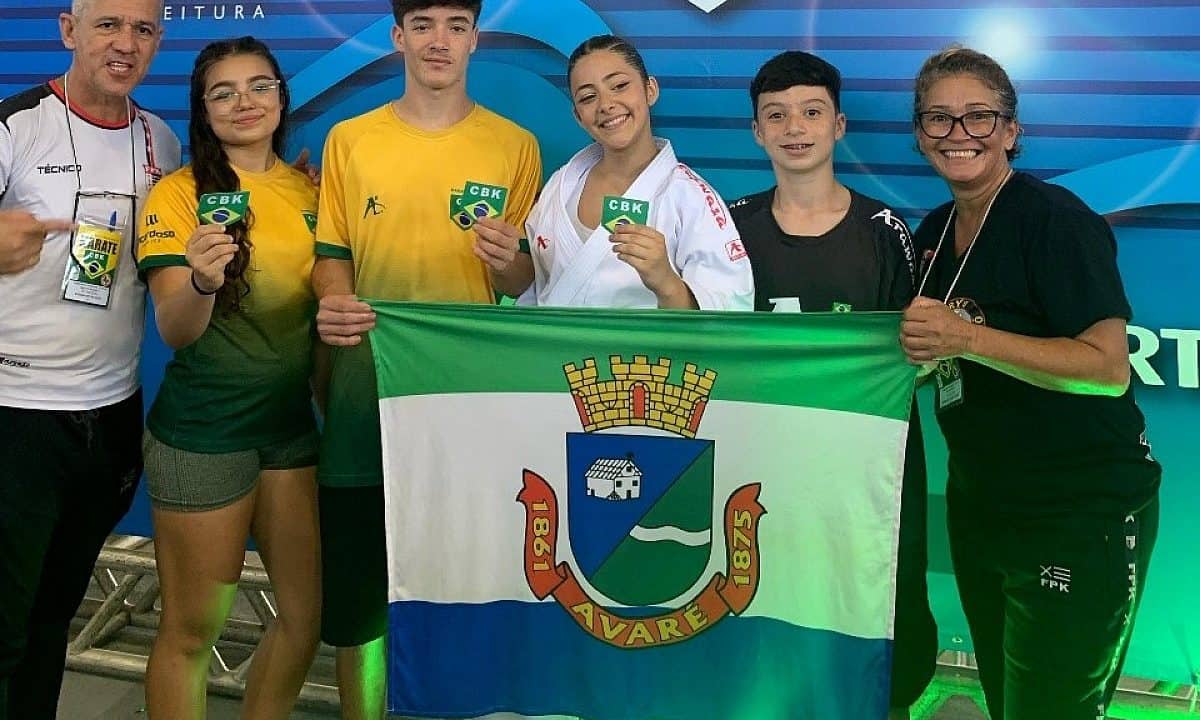 Avareenses conquistam vaga na Seleção Brasileira de Karatê