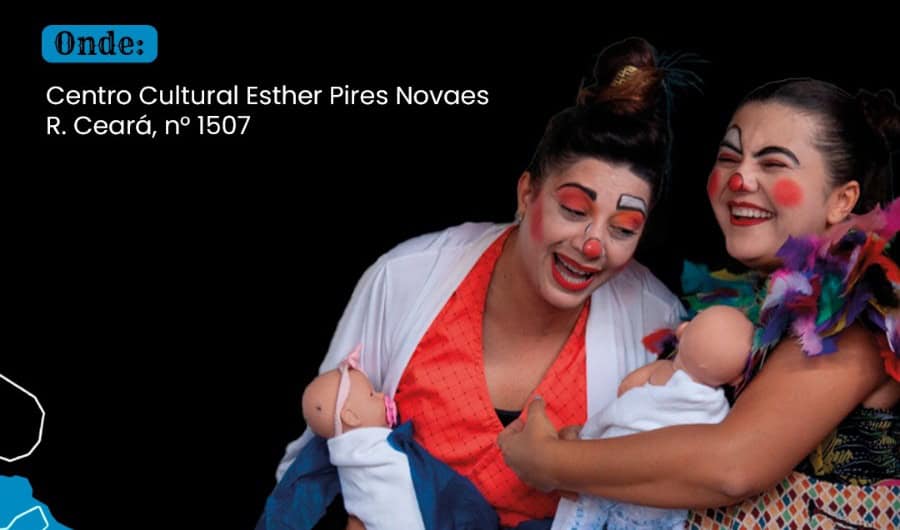 Avaré recebe comédia teatral e oficina de palhaçaria gratuitas no dia 23