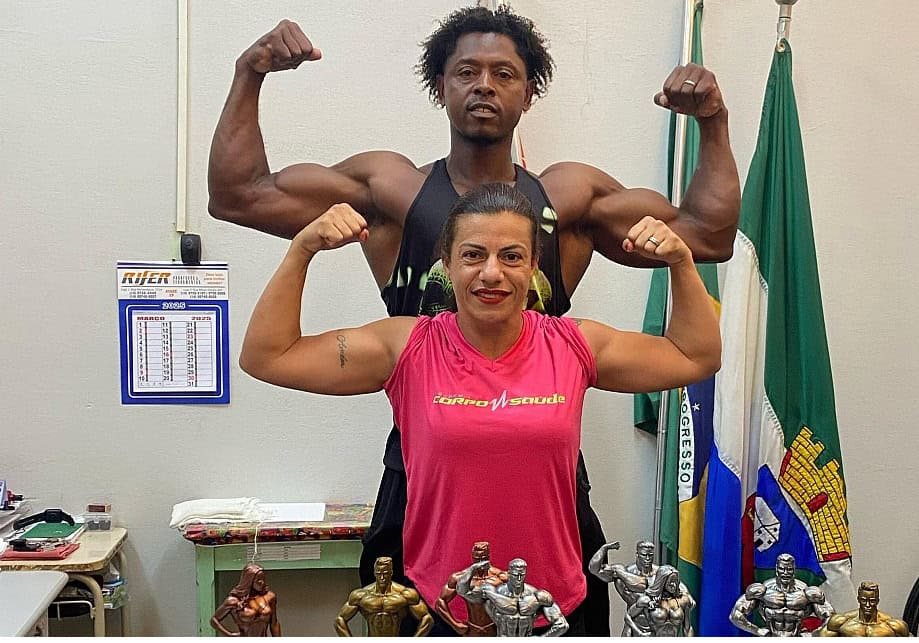 Leandro e Sheila Cristina brilham no Campeonato Paulista de Fisiculturismo
