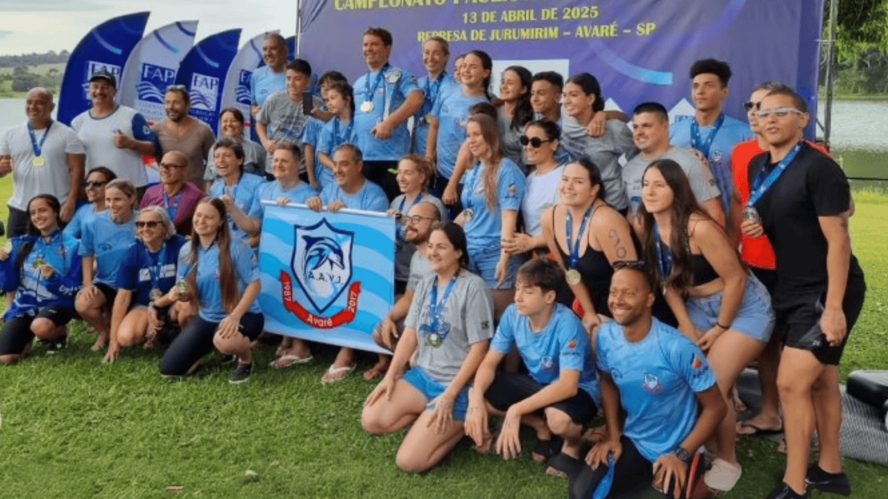 Natação avareense conquista pódios no Campeonato Paulista de Maratonas Aquáticas