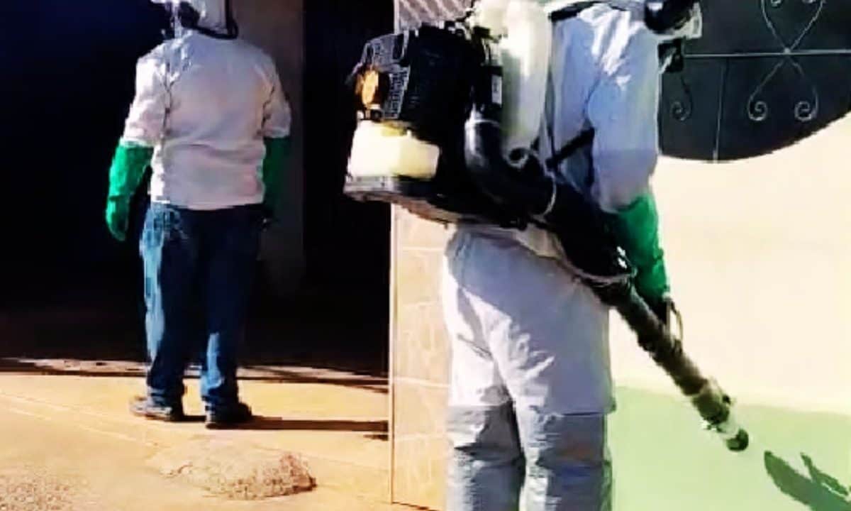 Santa Elizabeth recebe nebulização contra o mosquito da dengue nesta sexta-feira (04)