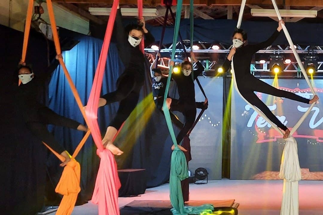 Estação das Artes terá apresentação especial de Tecido Acrobático