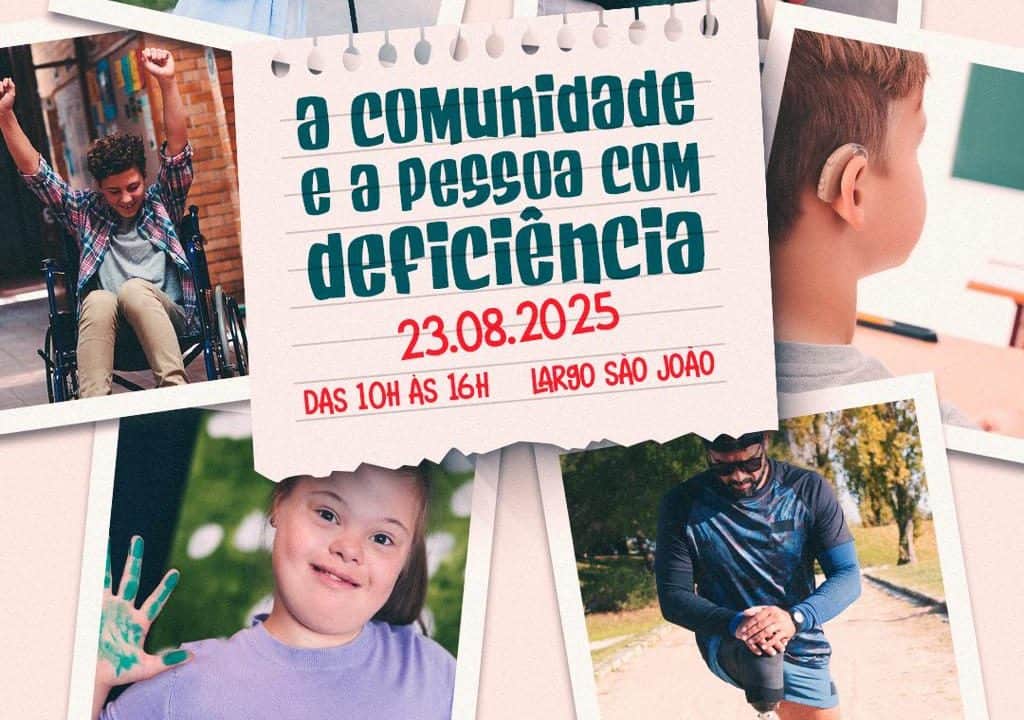 Evento que une sociedade em prol da inclusão acontece no sábado, 23