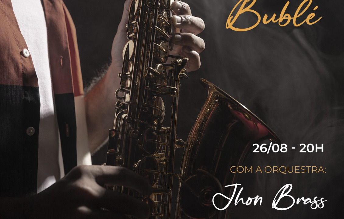 Centro Cultural de Avaré recebe espetáculo especial Michael Bublé com a Jhon Brass Orchestra