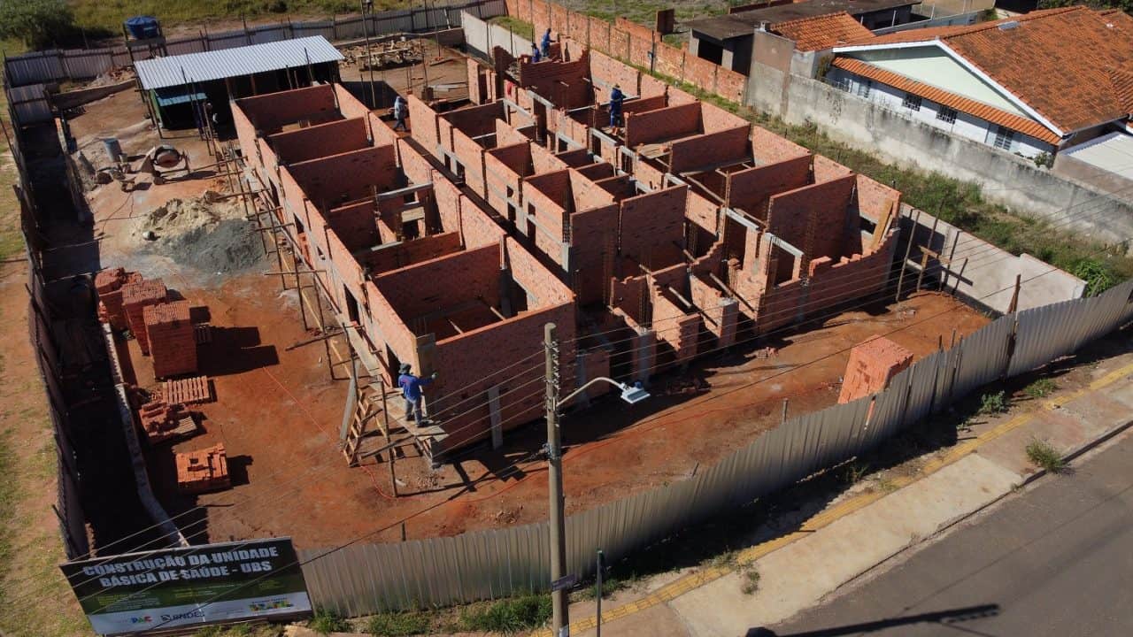 Obras da UBS do Bairro São José avançam e prometem melhorar saúde em Avaré