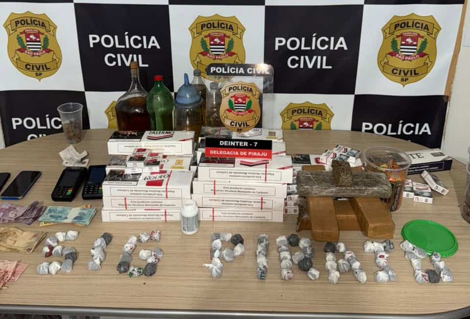 Polícia apreende bebidas adulteradas e fecha bar no centro de Piraju