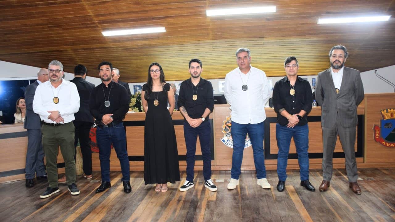 Policiais Civis são homenageados em Sessão Solene na Câmara de Avaré