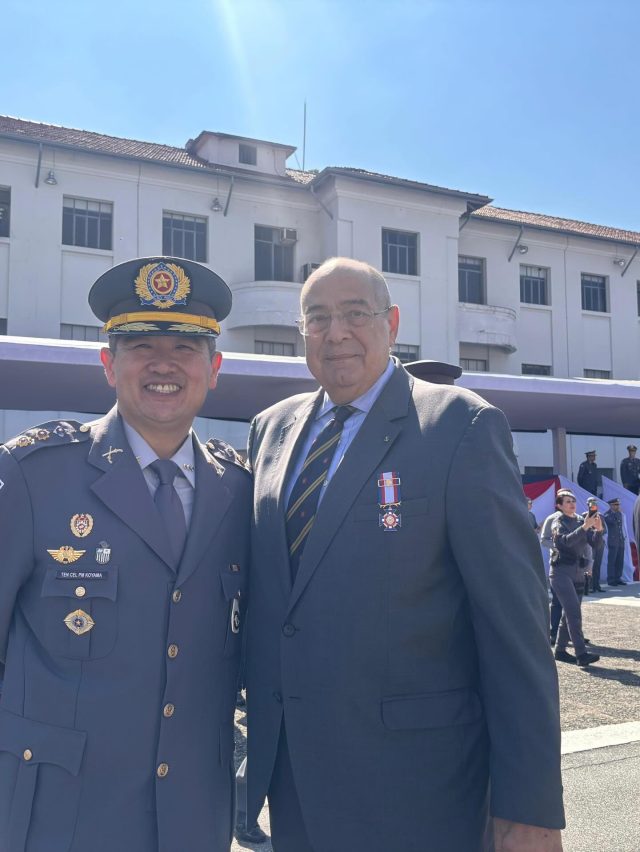Claudio Mansur Salomão recebe maior honraria da Academia do Barro Branco em São Paulo