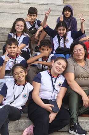 Alunos da Escola Municipal Clarindo Macedo ampliam aprendizado com visita ao Museu do Ipiranga e Museu de Zoologia