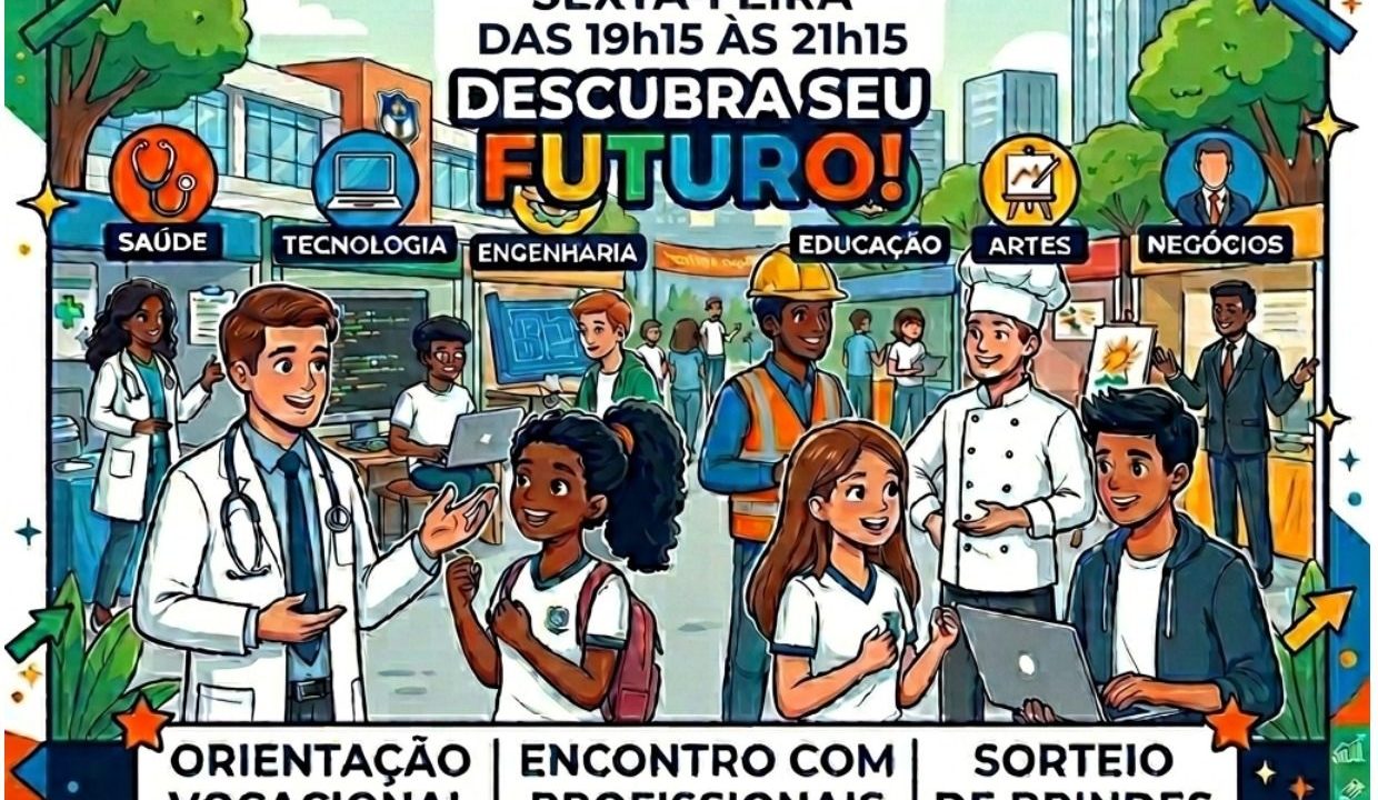 Feira de profissões pretende aproximar estudantes do mercado de trabalho