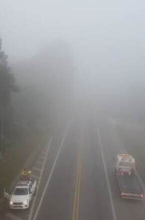 Neblina nas rodovias exige atenção redobrada dos motoristas