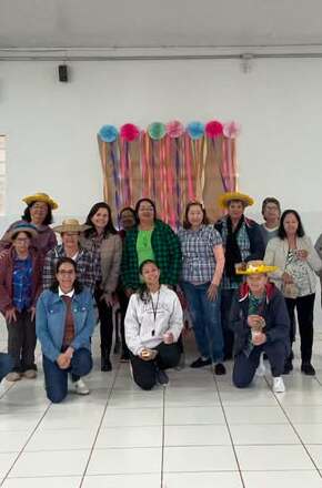 Festa julina reúne idosos do Projeto de Convivência em Cerqueira César