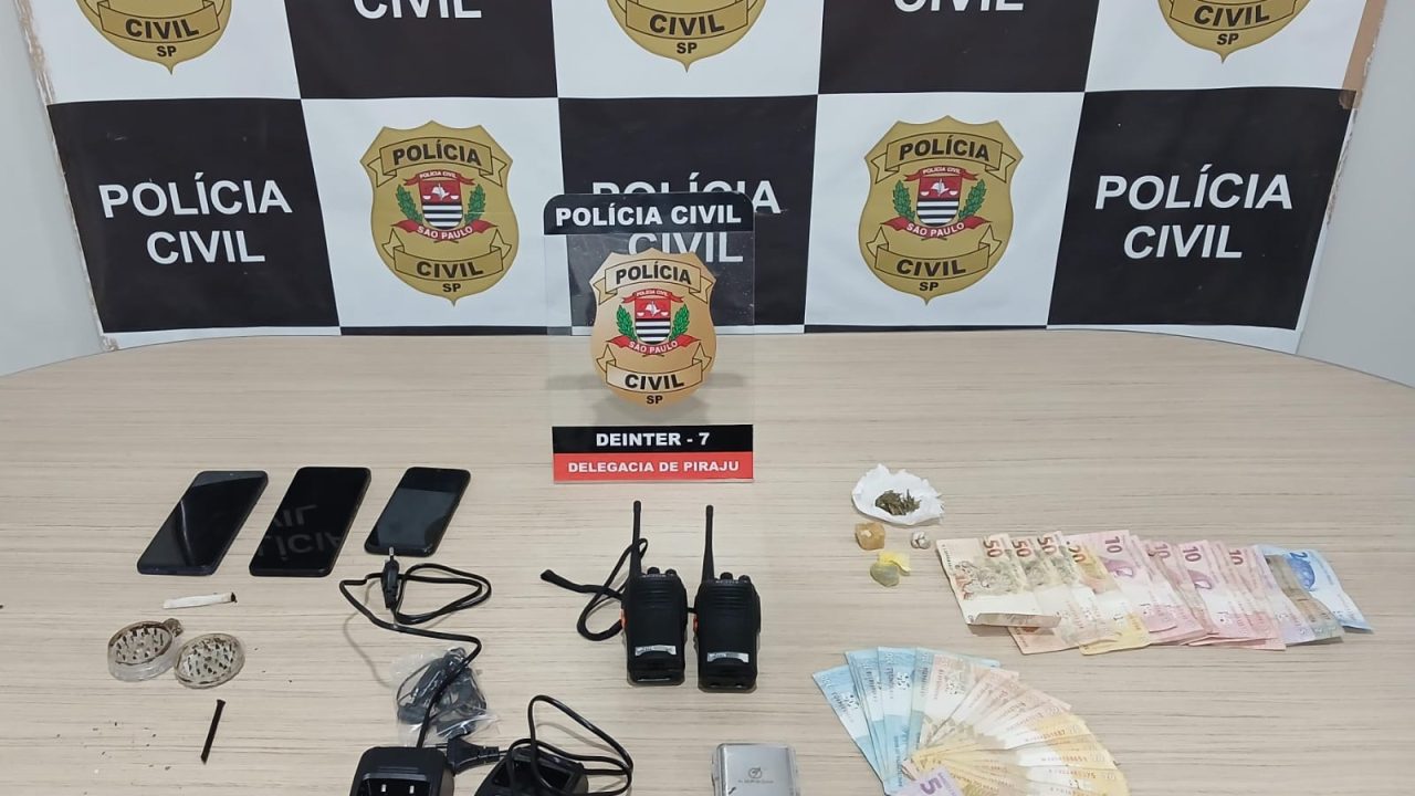 Polícia Civil deflagra Operação Impacto e prende suspeitos em ação integrada contra o tráfico em Piraju