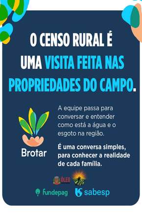 Sabesp realiza levantamento sobre saneamento em propriedades rurais de Óleo