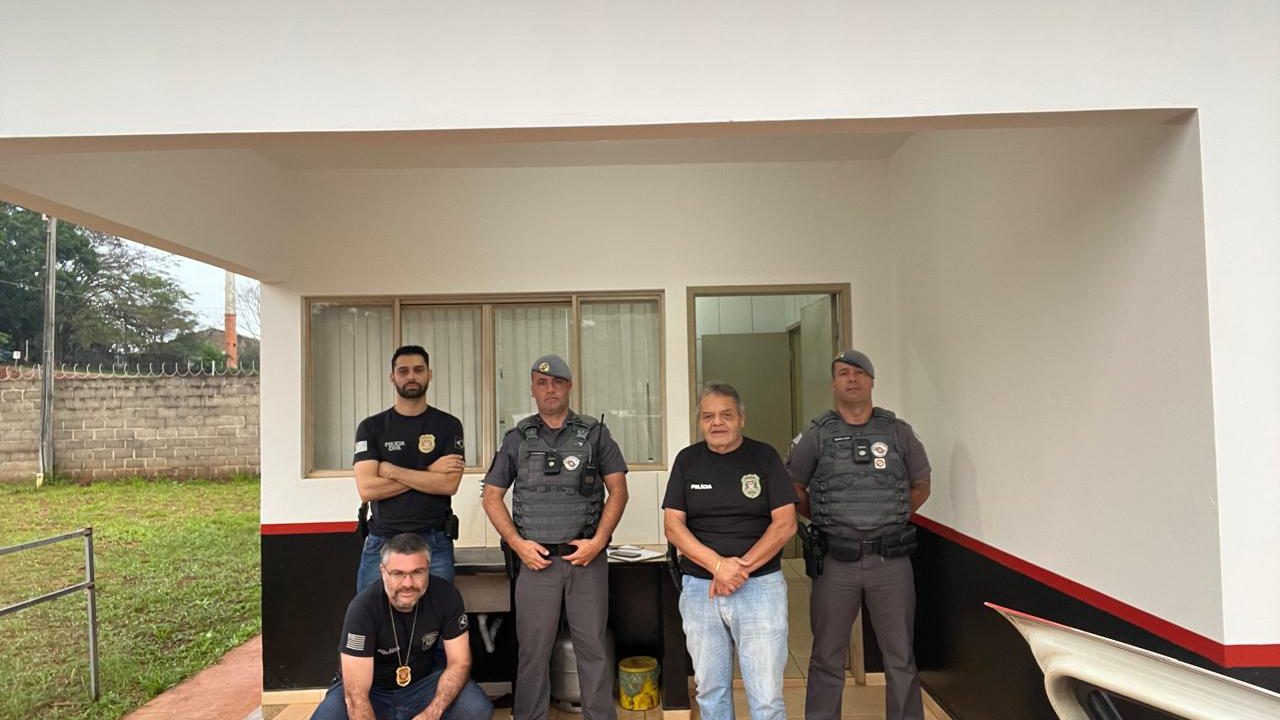 Polícia Civil resgata cão vítima de maus-tratos e captura procurado em Arandu