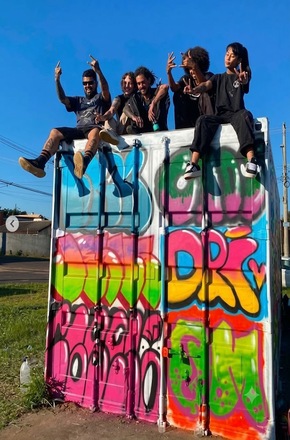 Tramas Culturais leva arte, grafite e cultura Hip Hop ao bairro Mário Emílio Bannwart