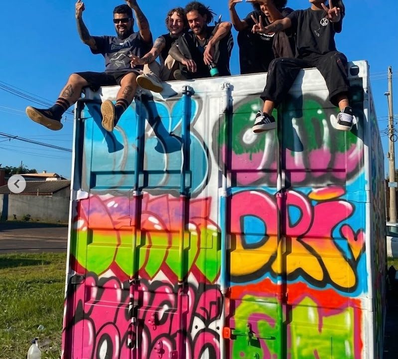 Tramas Culturais leva arte, grafite e cultura Hip Hop ao bairro Mário Emílio Bannwart