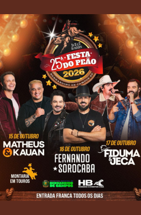 Bernardino de Campos realiza 25ª Festa do Peão em outubro