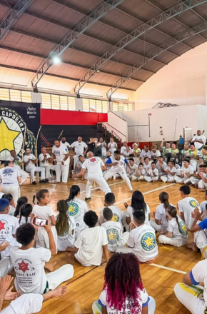 Arandu recebe workshop de capoeira com participação de mestres e praticantes