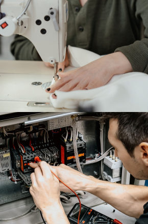 Manduri oferece cursos gratuitos de instalações elétricas e costura