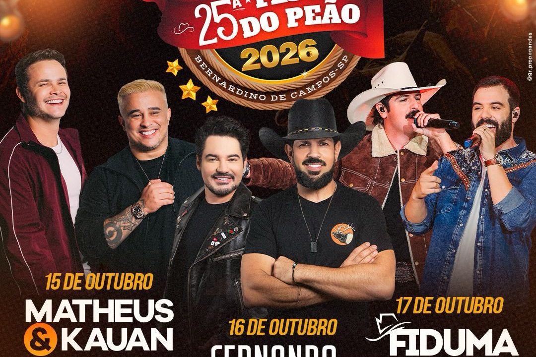 Bernardino de Campos realiza 25ª Festa do Peão em outubro