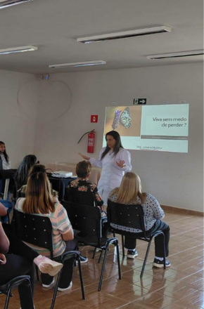 CCI promove palestra sobre saúde da mulher idosa