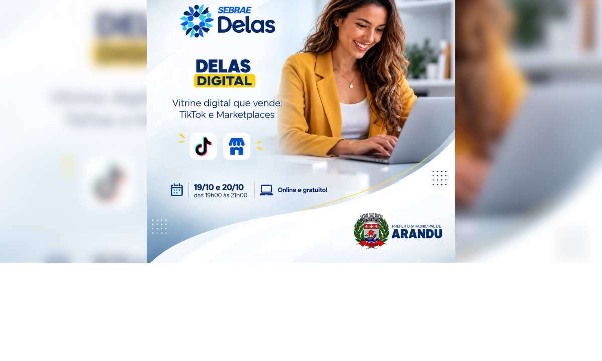 Sebrae oferece capacitação gratuita para empreendedoras de Arandu sobre vendas digitais