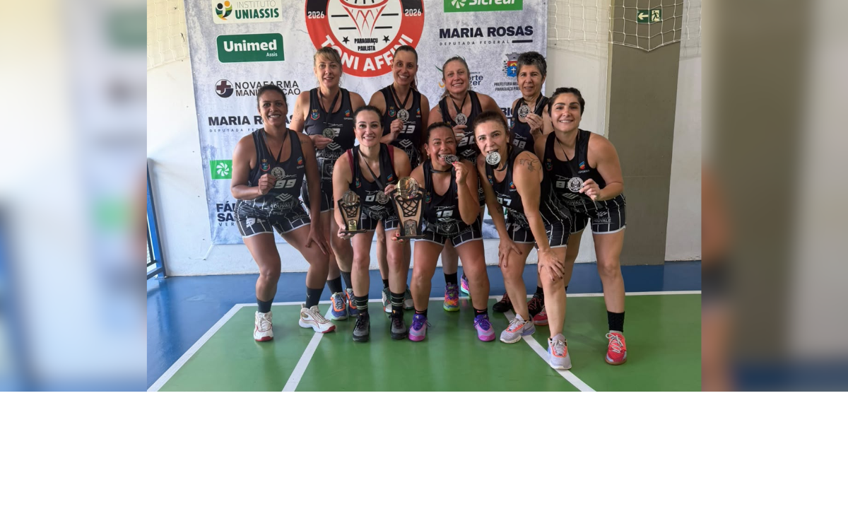 Equipe feminina de basquete de Avaré conquista torneio em Paraguaçu Paulista