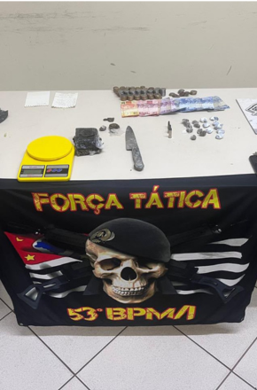 Força Tática apreende drogas e munições durante operação no Jardim Bonsucesso, em Avaré