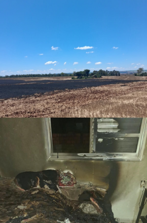 Defesa Civil de Taquarituba atende duas ocorrências de incêndio na segunda-feira (19)